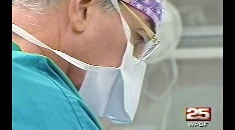 Dr. Man Performing Surgery In WPBF
